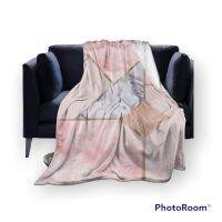 SEMI DOUBLE SIZE MICROFIBER/FLEECE BLANKET