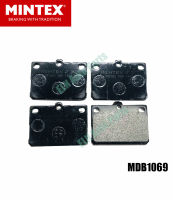 Mintex ผ้าเบรคหน้า (ของอังกฤษ) (brake pad) ไดฮัทสุ DAIHATSU Charmant 1300, 1600 ปี 1981