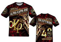 （Contact customer service for customization）Alpha Kappas Rho Skeptron Full Sublimation Shirt（Stock available in sizes for adults and children）