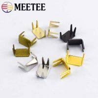 50Pcs 3#5#8#10# Non-slip Metal Zipper Stopper End Locks For Nylon Zippers DIY Instant Fix Zip Repair Kit Replacement Accessories Door Hardware Locks F