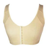 Surgical bra with adjustable shoulder strap, surgical bra with enlarged chest, open anterior recovery, shoulder,