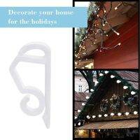 Christmas Light Clip Outdoor Gutter Hook Weatherproof Outdoor Light Clip Holiday Light Clip for Decoration