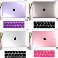 11 13 15 Inch Clear Hard Case for Macbook M1 Chip Air 13 M2 13.6 Pro 13.3 14 16 Touch Bar A2338 A2485 A2681 with Keyboard Cover Keyboard Accessories