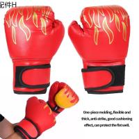 ✻ส่งด่วนทั่วไทยนวมชกมวยเด็ก นวมชกมวย นวมมวยไทย   Kids Boxing Gloves Muaythai ถุงมือมวย 1 คู่❁