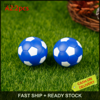 IPTY 2021 2pcs Resin Football Table ฟุตบอลบอลในร่ม fussball Football 36mm