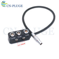 DTAP Portrs 3-Pin 0B 2-Pin To 2X RS 3Pin และ0B 2-Pin หญิงกล้อง Power Splitter สายเคเบิลอะแดปเตอร์14 ";