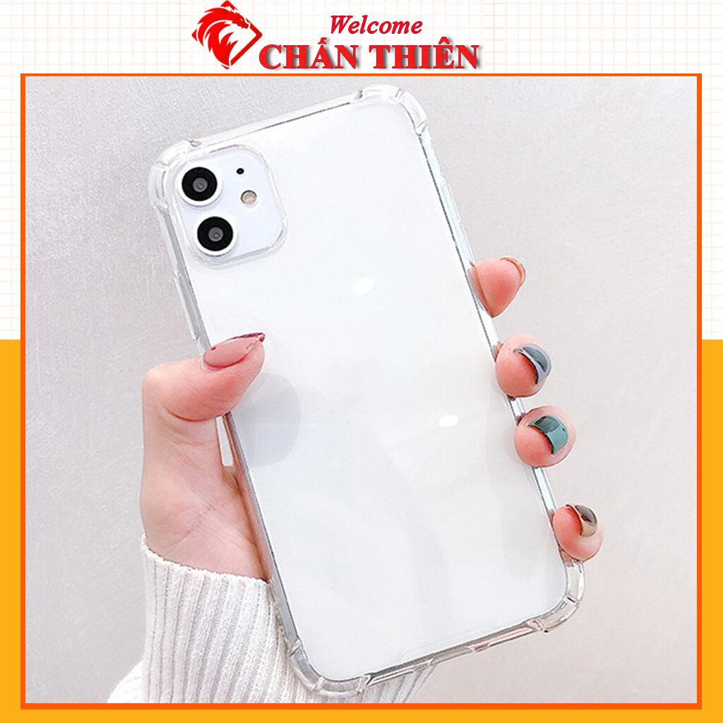 Ốp lưng trong suốt iphone 14 pro max 12 Promax 13 Pro max 7 Plus 8 Plus X Se 2022 Xs max 11 Pro max 2020 12 Pro 6 6s Plus Trong Suốt Chống Sốc