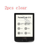 Clear HD ป้องกันหน้าจอฟิล์มพลาสติกสำหรับ Pocketbook 616/622/624/626/627/632/650 /Aqua 1 /Aqua 2 /Inkpad 2/740 Inkpad3 2Pcs