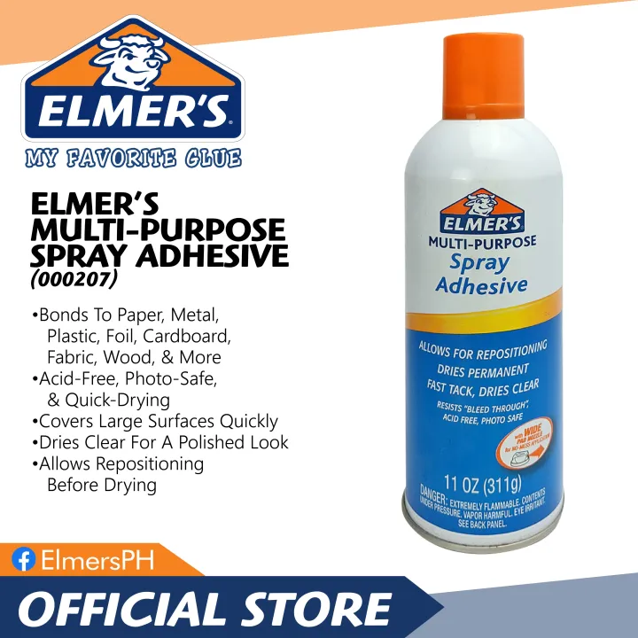 ELMER'S MultiPurpose Spray Adhesive E451 325.3 ml Lazada PH