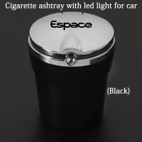 For Renault ESPACE 4 5 Car Ashtray Creative Personality Multi-function With LED Light Ashtray For Renault ESPACE Accessories