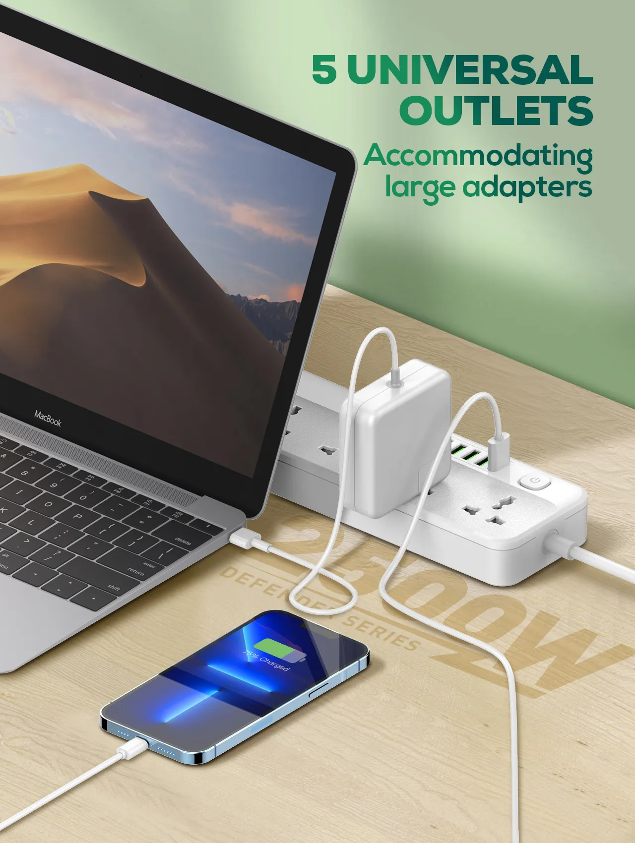Buy LDNIO SC5614 2500W Universal Outlets 6-USB Ports Power Extension Price In Pakistan available on techmac.pk we offer fast home delivery all over nationwide.