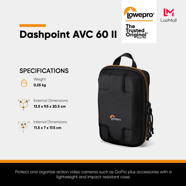 Lowepro Dashpoint AVC 60 II Action Camera Bag Lazada PH