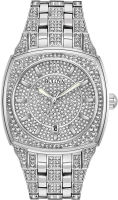 Bulova Mens Watch Silver Tone