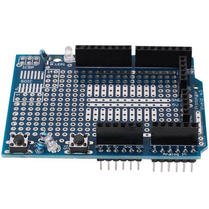 Uno Proto Shield Prototype Expansion Board With Syb-170 Mini Bread ...