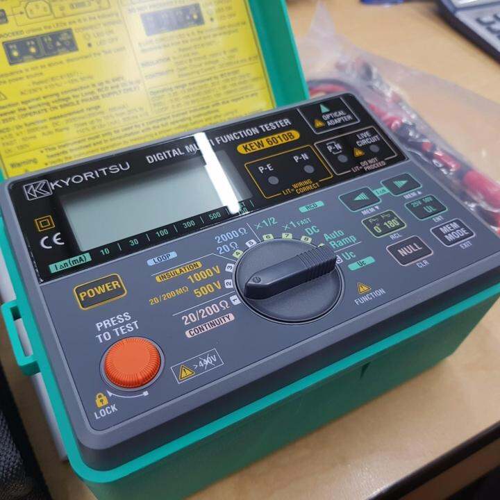 Kyoritsu 6010B Digital Multifunction Tester ( Made in Japan) Lazada