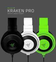 Razers Kraken Pro eSports หูฟังสำหรับเล่นเกมพร้อมไมโครโฟนแบบพับเก็บได้,การควบคุมระดับเสียงในสายและสลับปิดเสียง