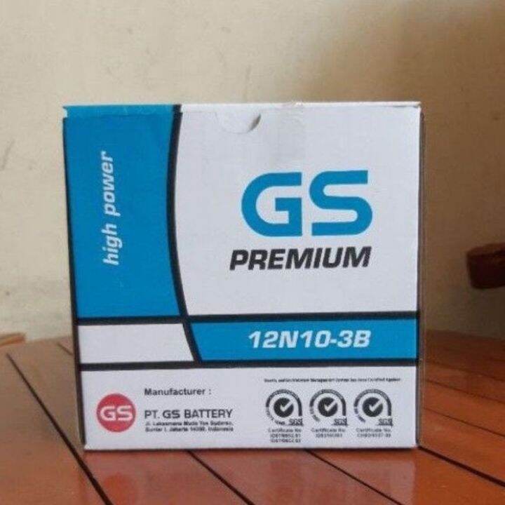AKI MOTOR VESPA EXCEL PX GS ASTRA 12N10 3B ASLI | Lazada Indonesia