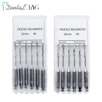 1แพ็ค (6ชิ้น) ทันตกรรม Peeso รีมเมอร์32มิลลิเมตร Endodontic Reamers เจาะ Burs Peeso Reamers Endo ไฟล์ Largo ทันตแพทย์วัสดุ