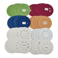 40pcs 125mm 5 Inch Sanding Discs 8 Hole Sandpaper 1500-10000Grit Aluminum Oxide Sanding Paper Sand Sheet Sanding Adhesive Tools Cleaning Tools