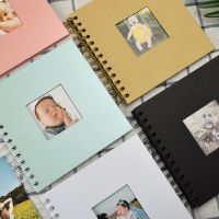 6inch Binder Photocards Holder Paper Photo Album Baby Scrapbooking Diy Kids Memory Book For Photos Collect Book Photo Storage  Photo Albums