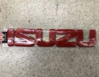 ครอบ Logo หน้ากระจัง ISUZU  2020 2021 2022 มี 3 สี สีเคฟล่า สีแดง สีดำด้าน**