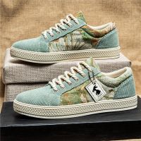 ? Canvas shoes mens 2023 new summer breathable trendy all-match casual sneakers mens autumn soft bottom sports trendy shoes