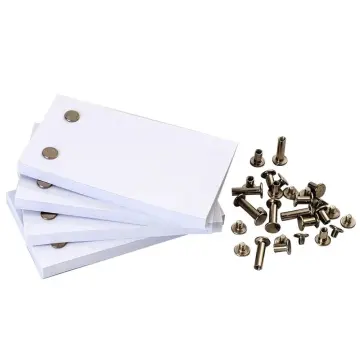 Blank Flip Book Kit with 300Sheets Animation Paper Flipbook Binding Screws  for LED Tracing Light Pad Drawing Sketching Animation