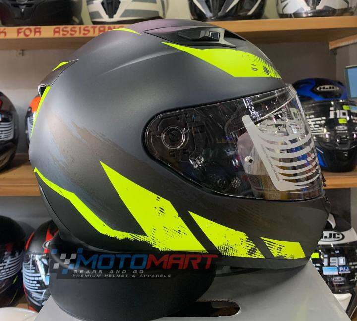 HJC HELMET I10 RANK (SINGLE VISOR MOTORCYCLE HELMET) Lazada PH