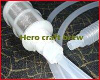ที่มีประโยชน์ Home Brew Siphon filter Pack พร้อม Tap และ Sediment Stopper พร้อม S. เหล็กกรอง ball และปั๊มสำหรับเบียร์/ไวน์