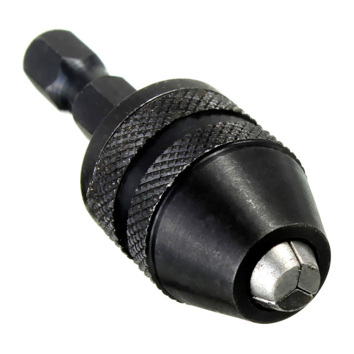 hh-ddpjkeyless-chucks-adapter-drill-bit-quick-change-driver-0-3-3-6mm-1-4-hex-shank-hex-shank-adapter-converter-hexagonal-handle