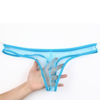 （ใหม่） Mens G String Thong บิกินี่ BriefsHomme ชุดชั้นในเซ็กซี่กางเกงในสตรี Thongs