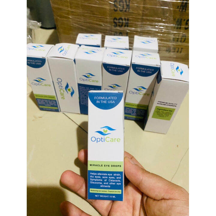 Opticare miracle eye drop w/o box Lazada PH