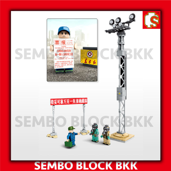 ชุดตัวต่อ-sembo-block-ตัวปล่อยจรวดพร้อมจรวดอวกาศ-sd203306-จำนวน-1627-ชิ้น