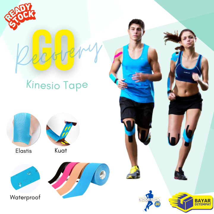 Go Kinesio Tape Original 5cm X 5m Kinesiology Sport Taping Koyo