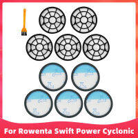 แผ่นกรอง HEPA สำหรับ Rowenta Swift Power cyclonic RO2913 RO2915 RO2932 RO2933 RO2910 81เครื่องดูดฝุ่นทำความสะอาดอะไหล่