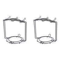 Innovative Multiple Hooks Mug Holder Cup Rack Stainless Steel Coffee Cup Rack Hanging Drain Rack Hanging Drain Rack