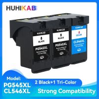 HUHIKAB 545XL 546XL Compatible Ink Cartridge Replacement For Canon PG 545 PG 546 XL For Pixma MG3050 IP2800 IP2850 MG2455 MG2500