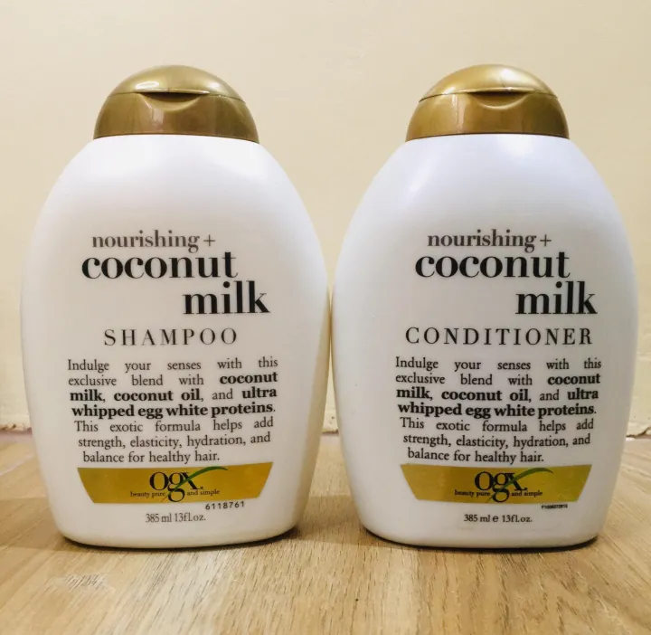 OGX coconut milk shampoo or conditioner 385ml (AUSTRALIA) Lazada PH