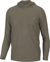 HUK Mens Waypoint Hoodie, Performance Long-Sleeve Shirt