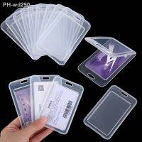 10Pcs Waterproof Transparent Card Cover Rigid Plastic Bus Card Holder Case Business Credit Cards Bank ID Card Sleeve Protect