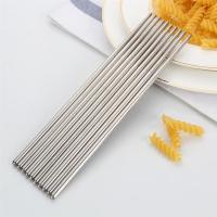 5 Pairs10 Pieces Anti-skip Stainless Steel Chopsticks Metal Non-slip Chinese Chopsticks Home Kitchen Dinner Tool Dropping