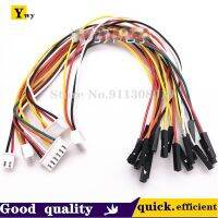 10PCS XH2.54 pitch to DuPont 1P terminal line sensor cable PCB board plug-in line 2.54mm pitch 2P3P4P5P6P  20CM