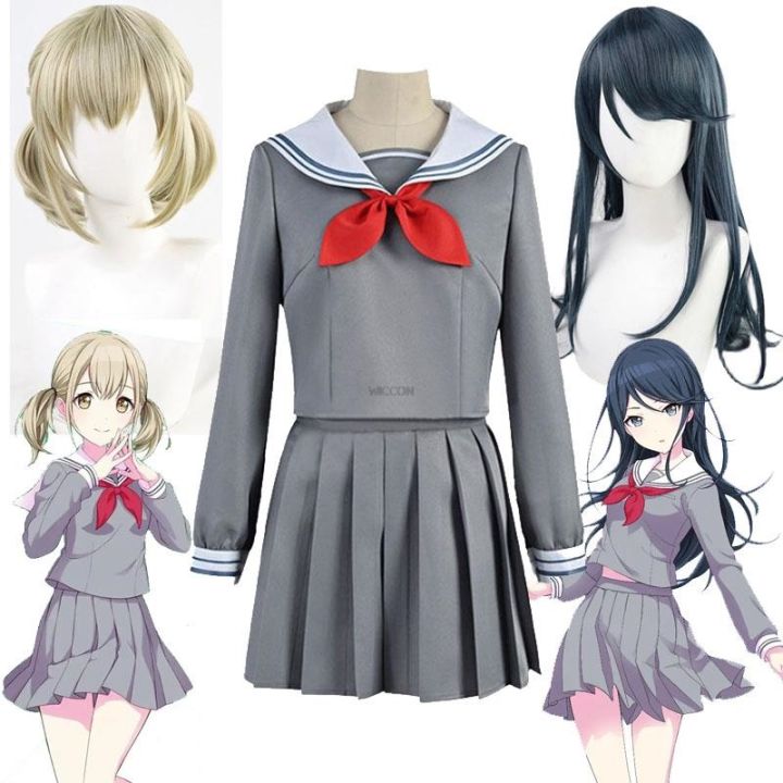 【LZ】☏ Colorido Stage Feat Cosplay Traje para Meninas Uniforme JK ...