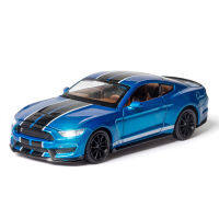 ป้อม1:32 Shelby โมเดลรถโลหะผสม GT350เบา &amp; รถเหล็กหล่อเสียงประกอบของเล่นสำหรับเด็กผู้ชายของเล่นสำหรับเด็กของขวัญสำหรับรถเด็กผู้ชายสำหรับคอลเลกชันรถยนต์จำลอง