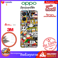 ฟิล์มกันรอยด้านหลัง+ขอบข้าง กันเคสกัด ลาย StikBooom M1 สำหรับ OPPO มีทุกรุ่นสอบถามได้ ส่งด่วนจากกรุงเทพ