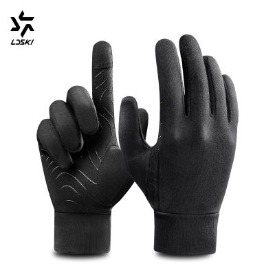 【LZ】☈✁  LDSKI-Inner Touch Screen Luvas leves forro macio quente à prova de vento esqui snowboard montanhismo neve do inverno esportes ao ar livre