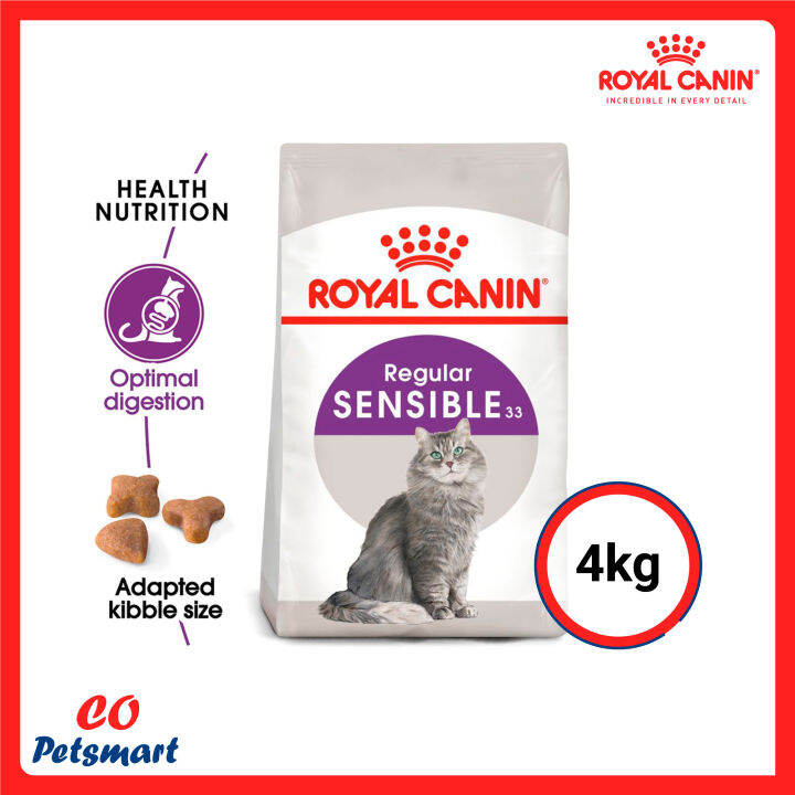 Royal Canin Cat Food Sensible 33 4kg Lazada