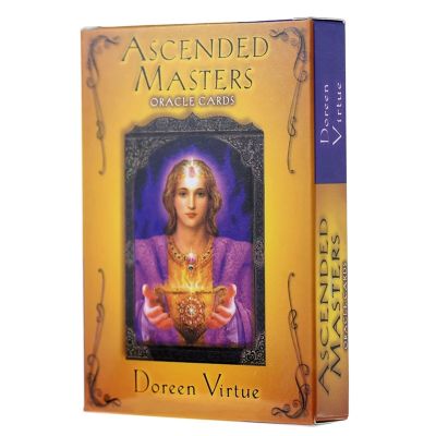 Ascended Masters บัตร Oracle ภาษาอังกฤษรุ่น44ดาดฟ้า Tarots เกมกระดานเพื่อน