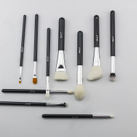 BEILI 10 Pcs Professional Makeup Brushes Goat Hair Powder Foundation Make Up Brush Eyeshadow Eyeliner Black кисти для макияжа