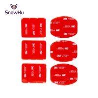 【New-store】 ClickDeals SnowHu สำหรับอุปกรณ์เสริมชุดสติกเกอร์3M ที่ติดตั้งทรงโค้งแบน + 3ชิ้นเอเอาร์ซีโค้งที่ติดตั้งทรงโค้งสำหรับ Go Pro ฮีโร่8 7 6 5 4for GP14